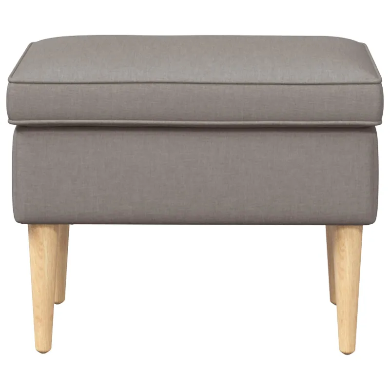 Pėdų staliukas Taupe 55 x 35 x 41 cm Poliesteris