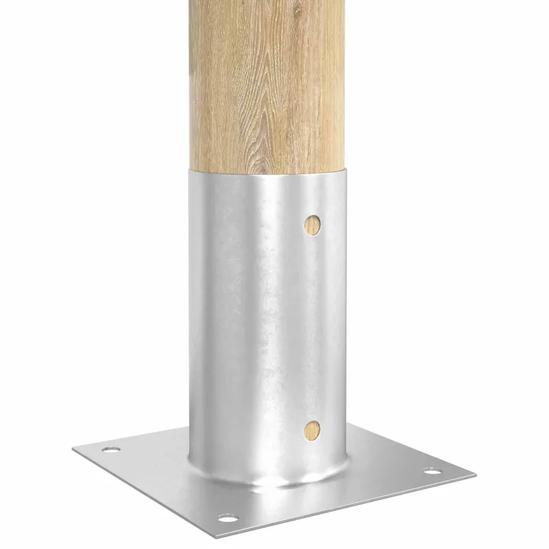 Apvalus žemės inkaras 4 pcs Sidabrinė 15 x 15 x 15 cm Metalas