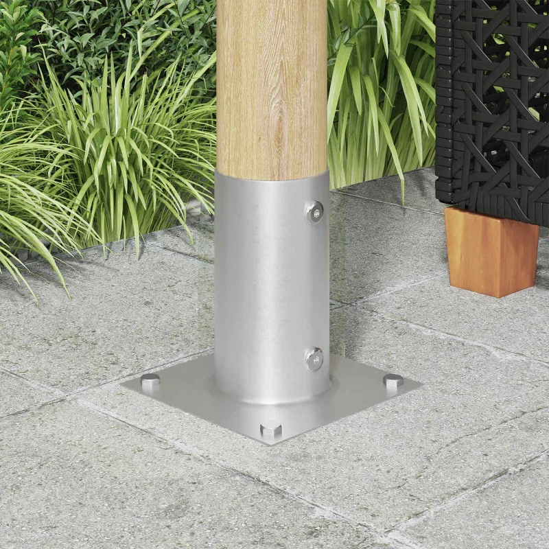 Apvalus žemės inkaras 12 pcs Sidabrinė 15 x 15 x 15 cm Metalas