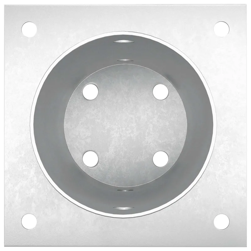 Apvalus žemės inkaras 12 pcs Sidabrinė 15 x 15 x 15 cm Metalas