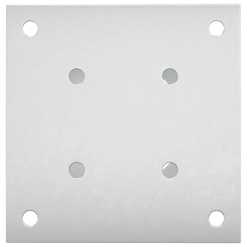 Apvalus žemės inkaras 4 pcs Sidabrinė 15 x 15 x 15 cm Metalas