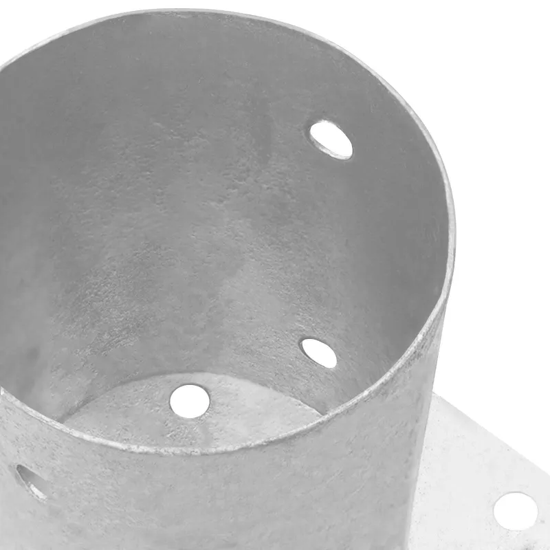Apvalus žemės inkaras 4 pcs Sidabrinė 15 x 15 x 15 cm Metalas
