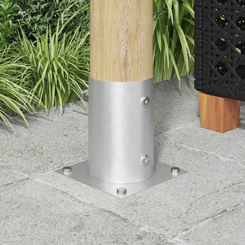 Apvalus žemės inkaras 12 pcs Sidabrinė 15 x 15 x 15 cm Metalas