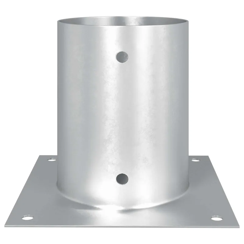 Apvalus žemės inkaras 12 pcs Sidabrinė 18 x 18 x 15 cm Metalas