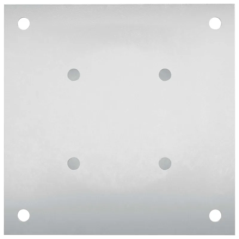 Apvalus žemės inkaras 12 pcs Sidabrinė 18 x 18 x 15 cm Metalas