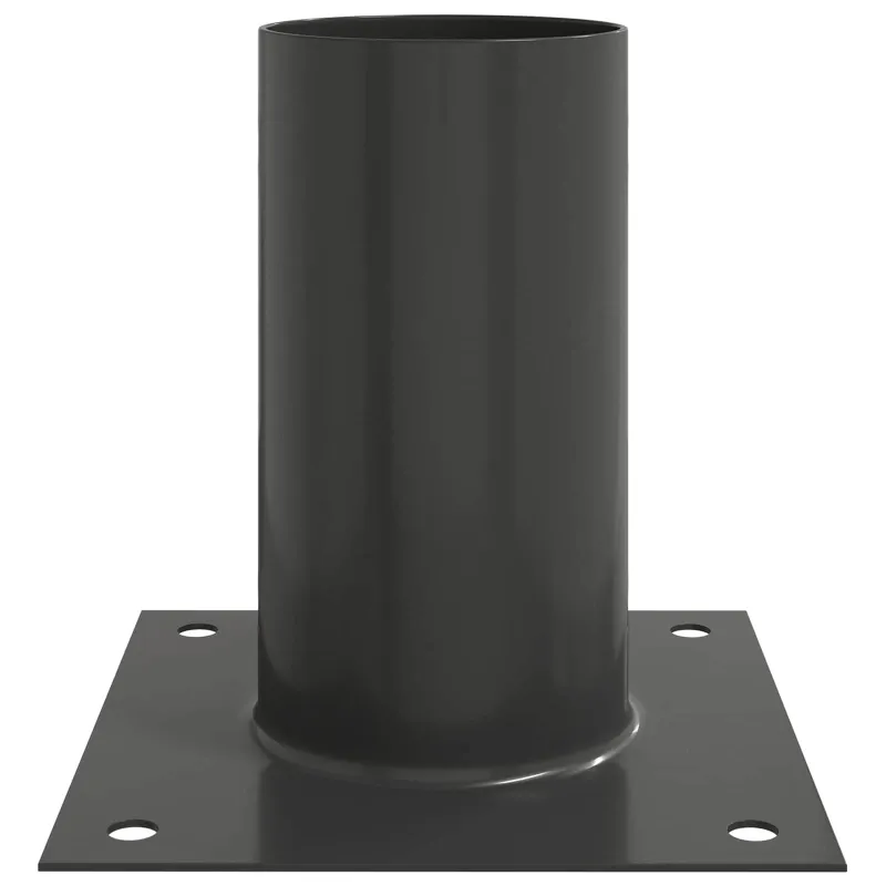 Apvalus žemės inkaras 4 pcs Antracito 15 x 15 x 15 cm Metalas