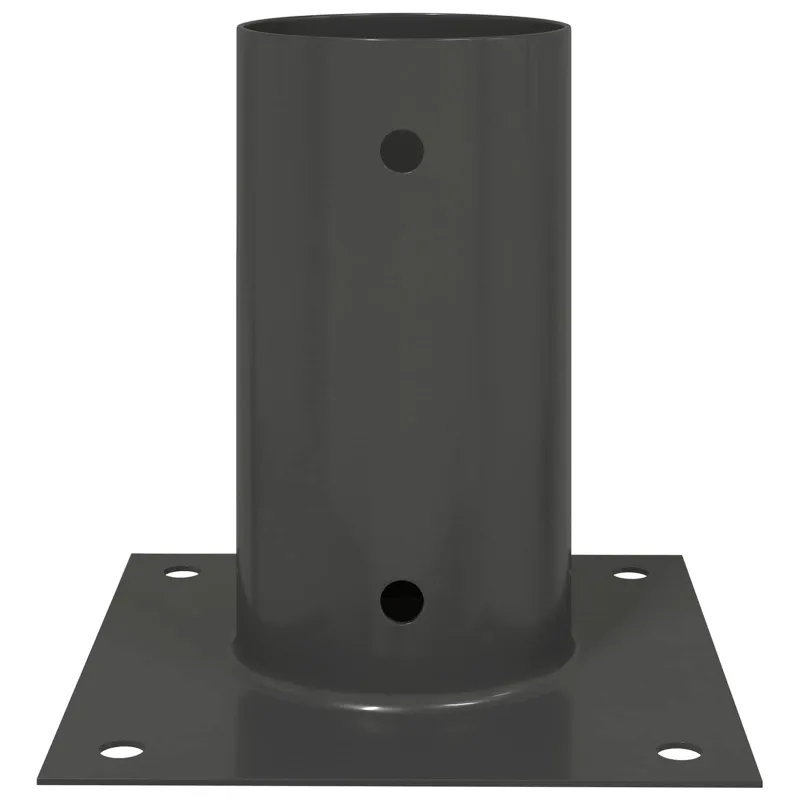 Apvalus žemės inkaras 12 pcs Antracito 15 x 15 x 15 cm Metalas