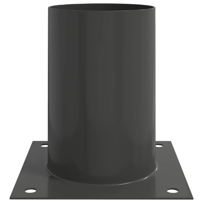 Apvalus žemės inkaras 12 pcs Antracito 15 x 15 x 15 cm Metalas