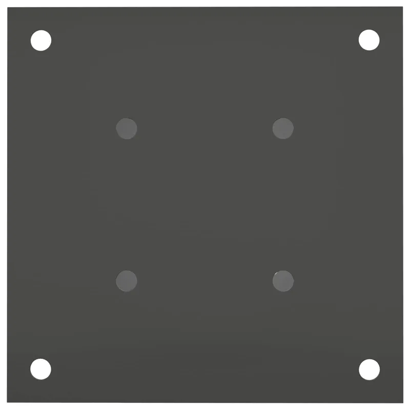 Apvalus žemės inkaras 12 pcs Antracito 18 x 18 x 15 cm Metalas
