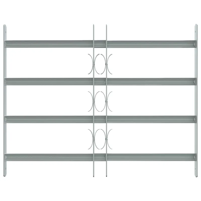 Saugumo grotelės langams su 4 kryžmėmis 3 pcs 430-740 mm