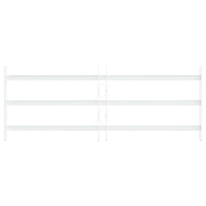 Langų saugos grotelės su 3 skersinėmis 63-114 cm