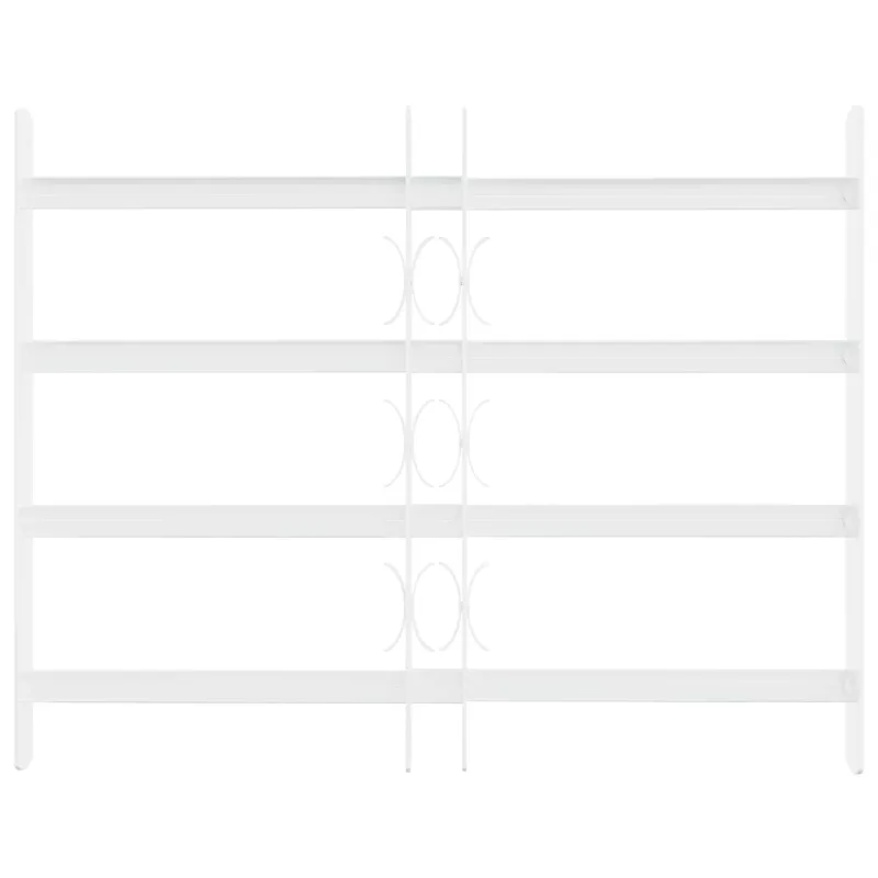 Saugumo grotelės langams su 4 kryžmėmis 43-74 cm