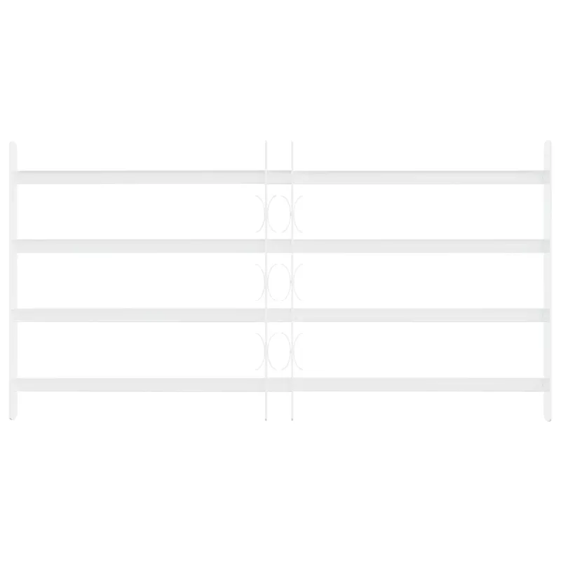 Saugumo grotelės langams su 4 kryžmėmis 63-114 cm