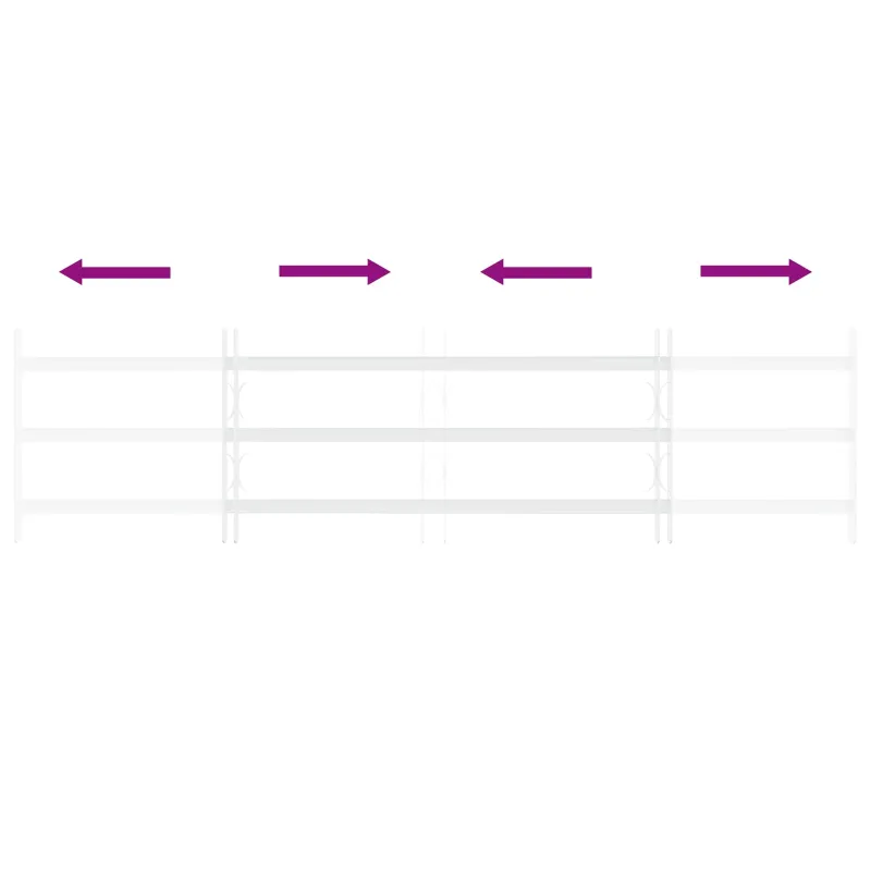 Langų saugos grotelės su 3 skersinėmis 3 pcs 93-174 cm