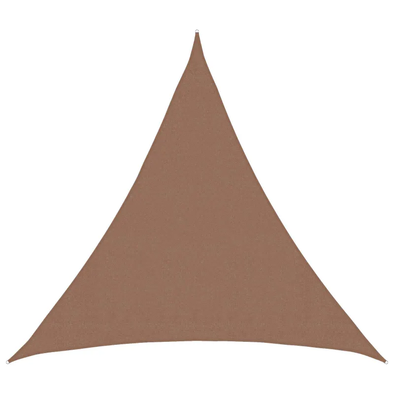Saulės šešėlio audinys Taupe 2 x 2 x 2 m HDPE