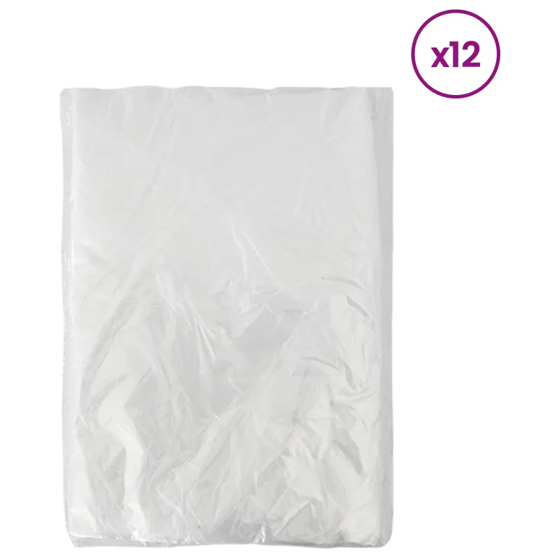 Dulkių lakštas 12 pcs Skaidrus 400 x 500 cm HDPE