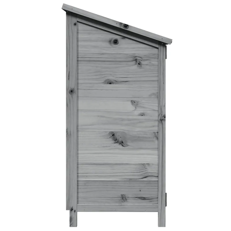 Sodo Sandėlys Pilka 59 x 56 x 113,5 cm Apdirbta mediena