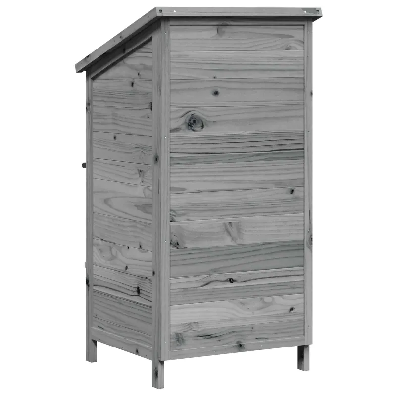 Sodo Sandėlys Pilka 59 x 56 x 113,5 cm Apdirbta mediena
