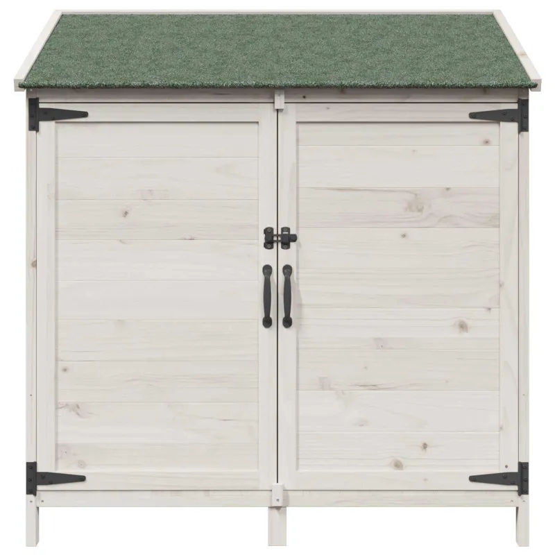 Sodo Sandėlys Balta 106,5 x 56 x 113,5 cm Apdirbta mediena