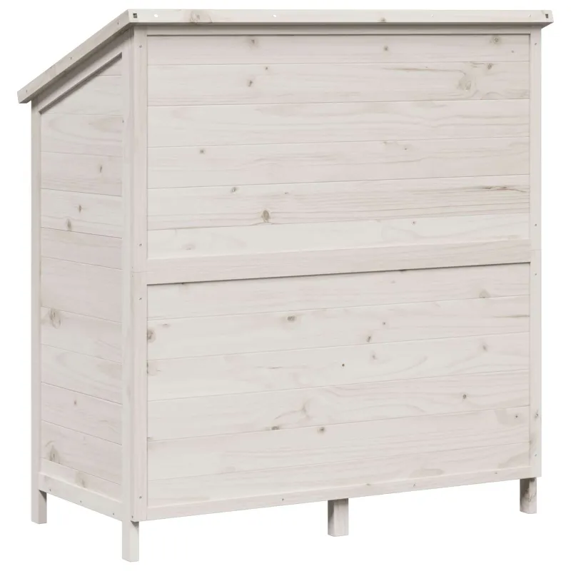 Sodo Sandėlys Balta 106,5 x 56 x 113,5 cm Apdirbta mediena