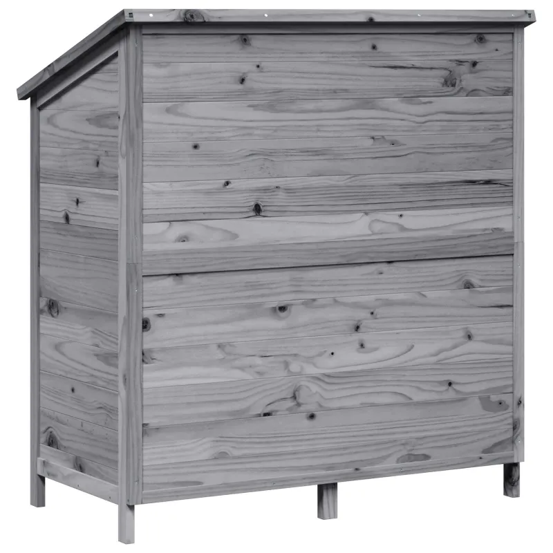 Sodo Sandėlys Pilka 106,5 x 56 x 113,5 cm Apdirbta mediena