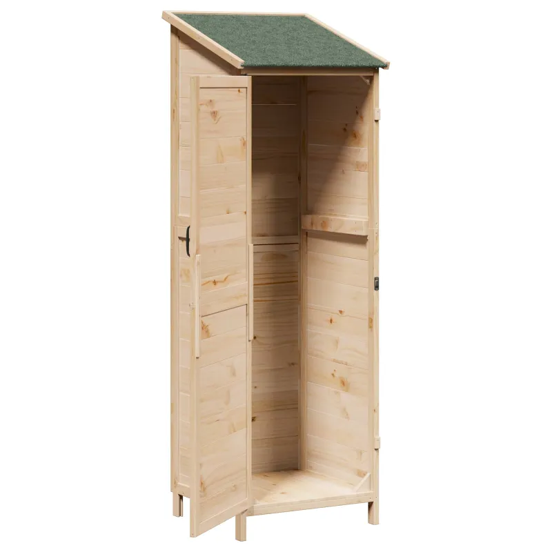 Sodo Sandėlys Natūrali 59,5 x 56 x 176,5 cm Apdirbta mediena