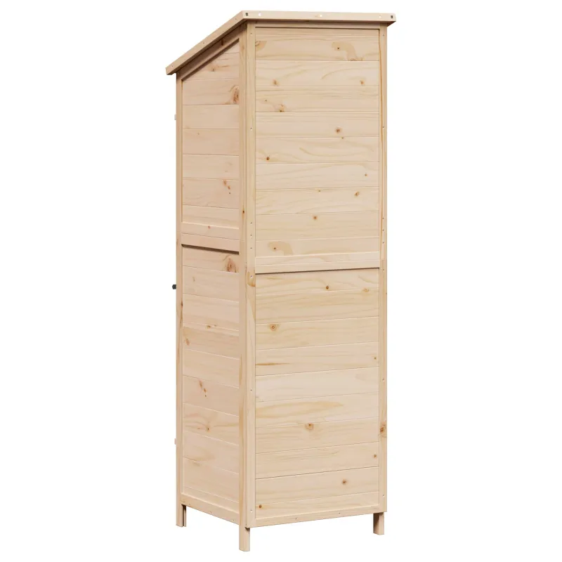 Sodo Sandėlys Natūrali 59,5 x 56 x 176,5 cm Apdirbta mediena