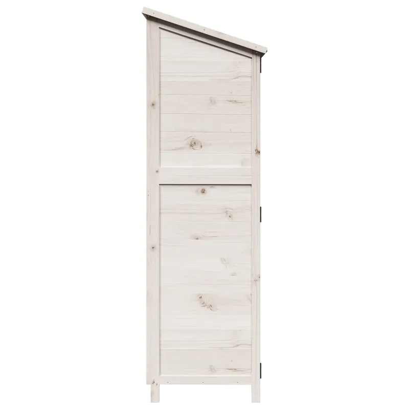 Sodo Sandėlys Balta 59,5 x 56 x 176,5 cm Apdirbta mediena