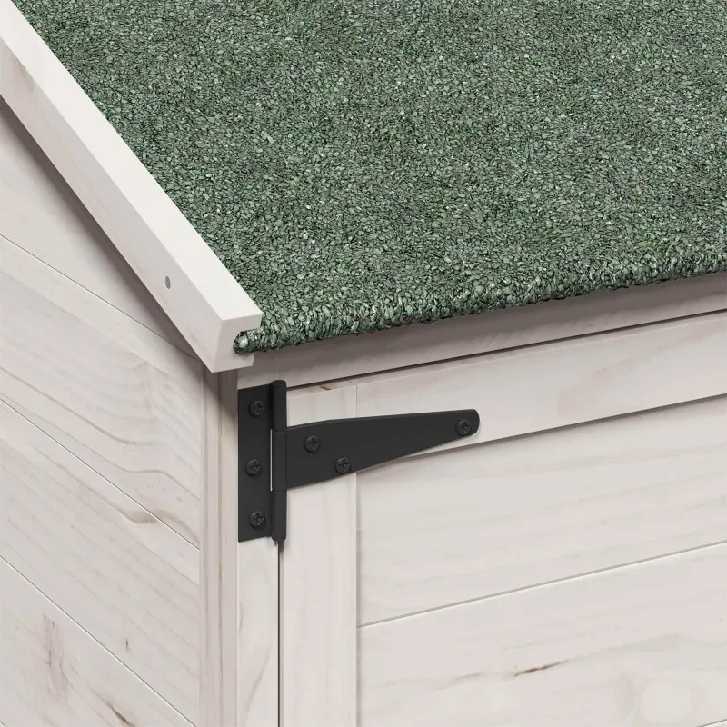 Sodo Sandėlys Balta 59,5 x 56 x 176,5 cm Apdirbta mediena