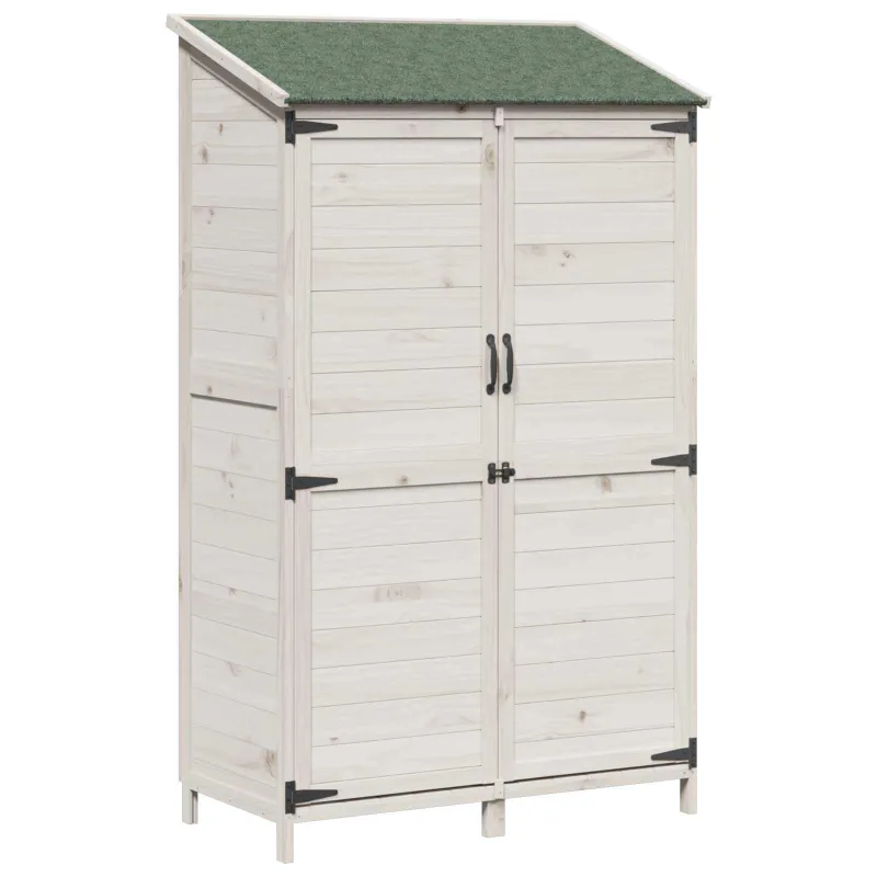 Sodo Sandėlys Balta 106,5 x 56 x 176 cm Apdirbta mediena