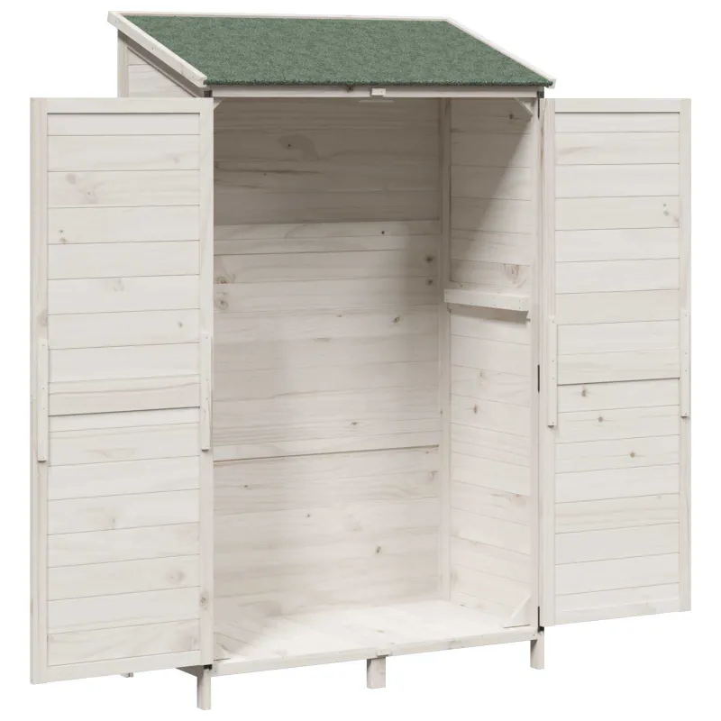 Sodo Sandėlys Balta 106,5 x 56 x 176 cm Apdirbta mediena