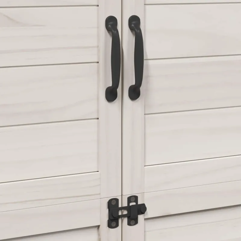 Sodo Sandėlys Balta 106,5 x 56 x 176 cm Apdirbta mediena