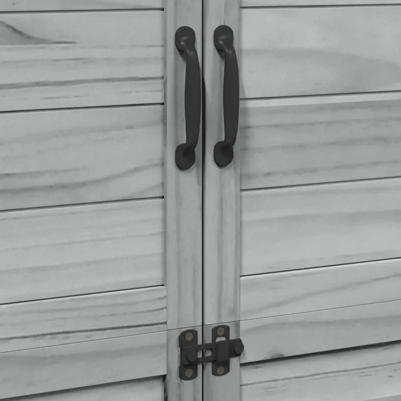 Sodo Sandėlys Pilka 106,5 x 56 x 176 cm Apdirbta mediena