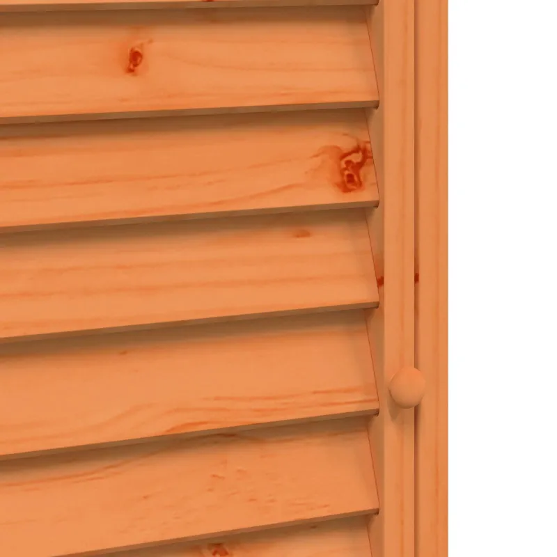Sodo Sandėlys Ruda 59 x 56 x 113,5 cm Kietasis pušinis medis