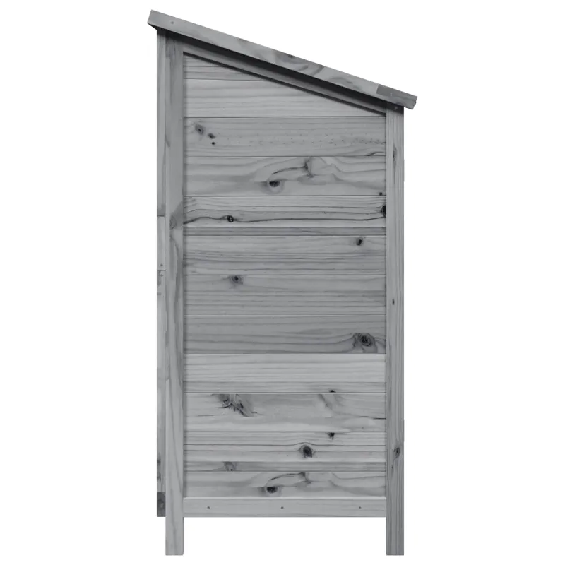 Sodo Sandėlys Pilka 106 x 56 x 113,5 cm Kietasis pušinis medis