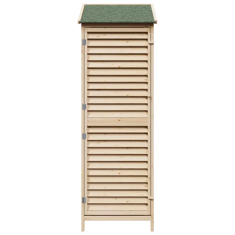 Sodo Sandėlys Natūrali 59 x 56 x 176 cm Kietasis pušinis medis