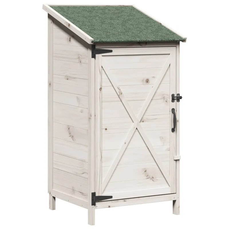 Sodo Sandėlys Balta 59,5 x 56 x 113,5 cm Apdirbta mediena