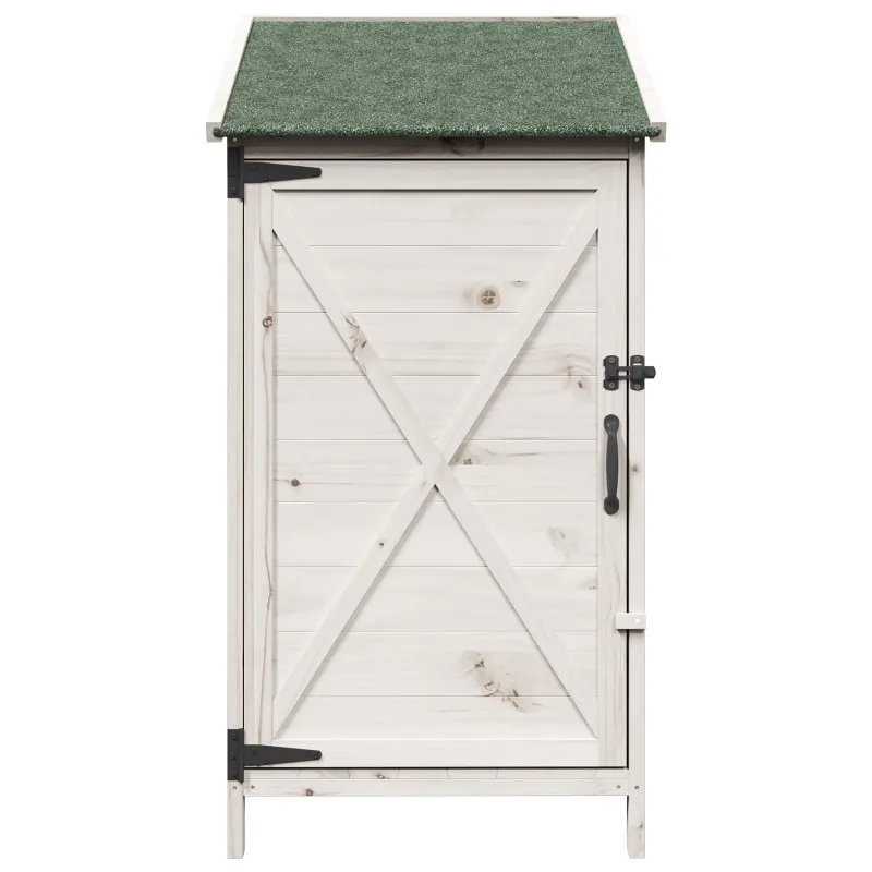 Sodo Sandėlys Balta 59,5 x 56 x 113,5 cm Apdirbta mediena