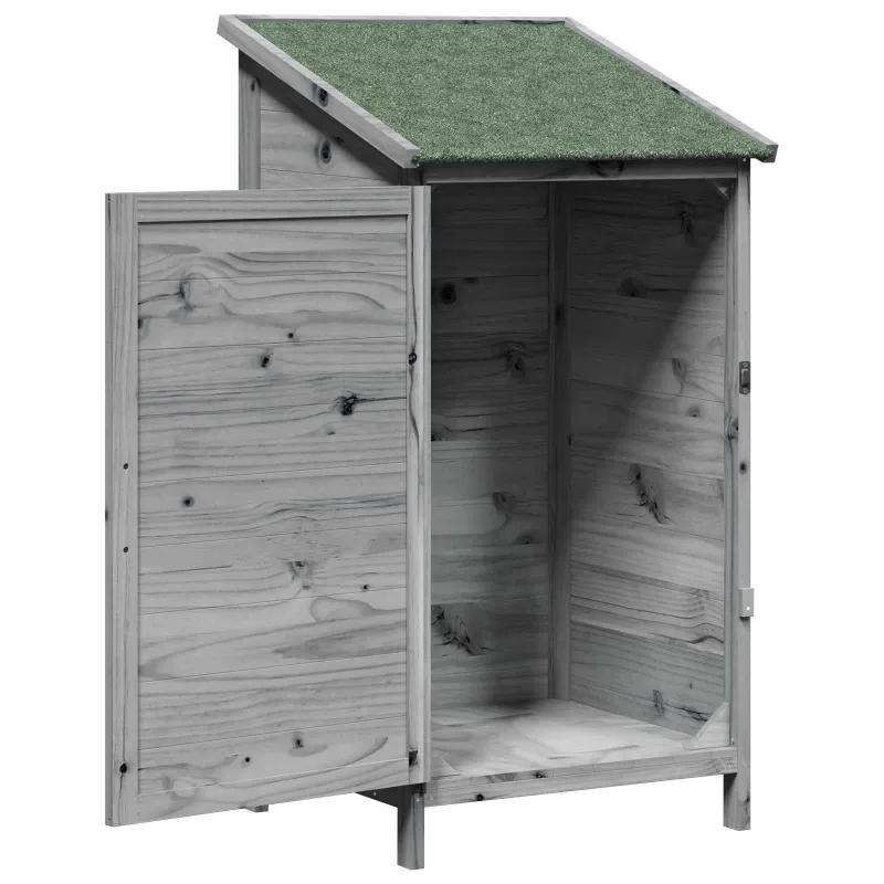 Sodo Sandėlys Pilka 59,5 x 56 x 113,5 cm Apdirbta mediena