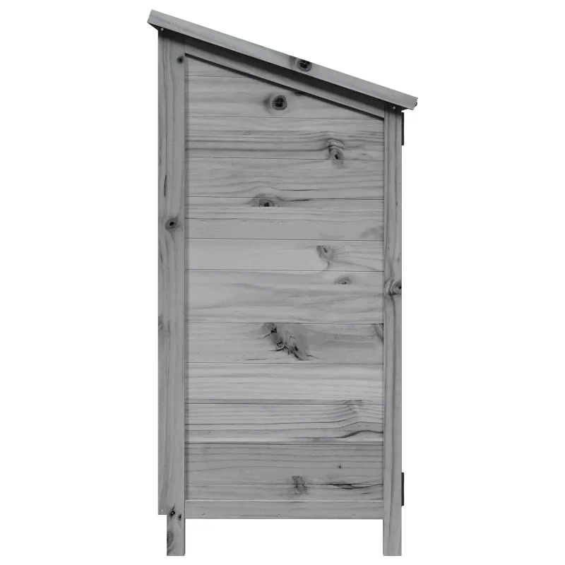 Sodo Sandėlys Pilka 59,5 x 56 x 113,5 cm Apdirbta mediena