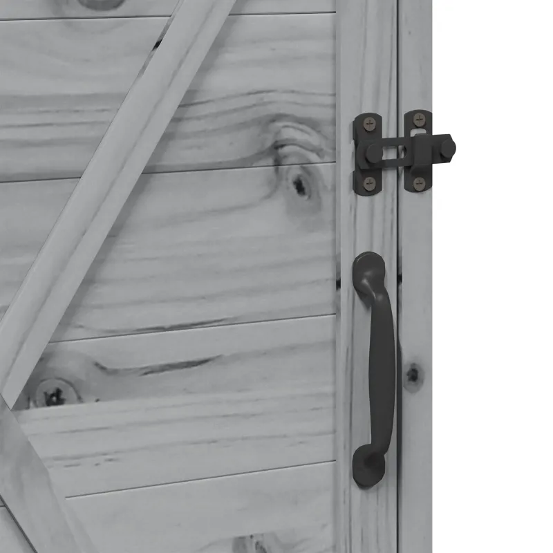 Sodo Sandėlys Pilka 59,5 x 56 x 113,5 cm Apdirbta mediena