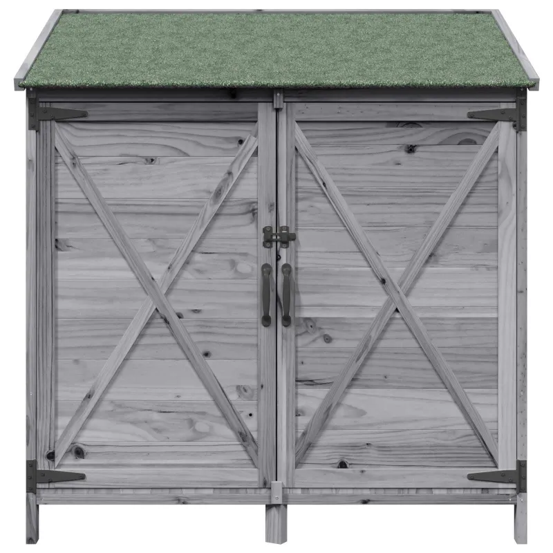 Sodo Sandėlys Pilka 106 x 56 x 113,5 cm Apdirbta mediena