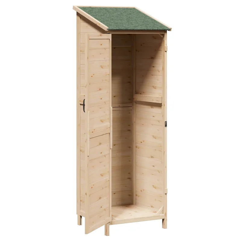 Sodo Sandėlys Natūrali 59,5 x 56 x 176,5 cm Apdirbta mediena