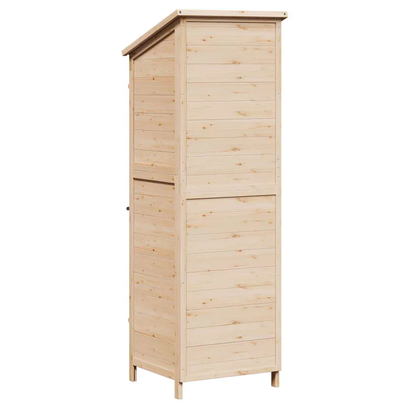 Sodo Sandėlys Natūrali 59,5 x 56 x 176,5 cm Apdirbta mediena