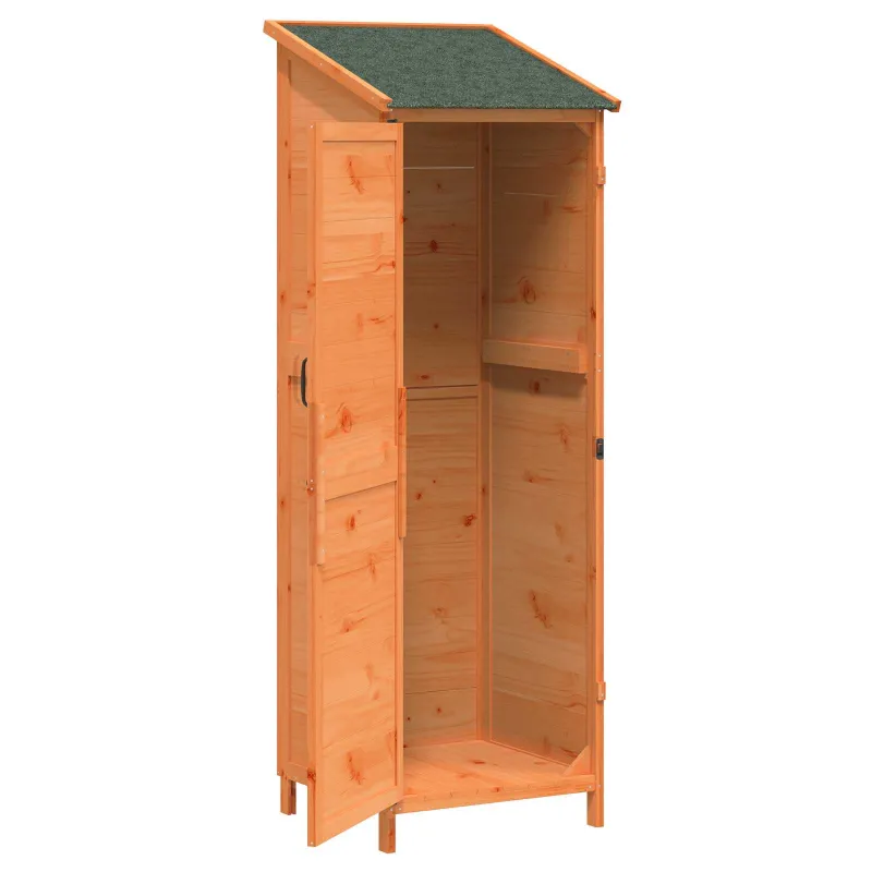 Sodo Sandėlys Ruda 59,5 x 56 x 176,5 cm Apdirbta mediena