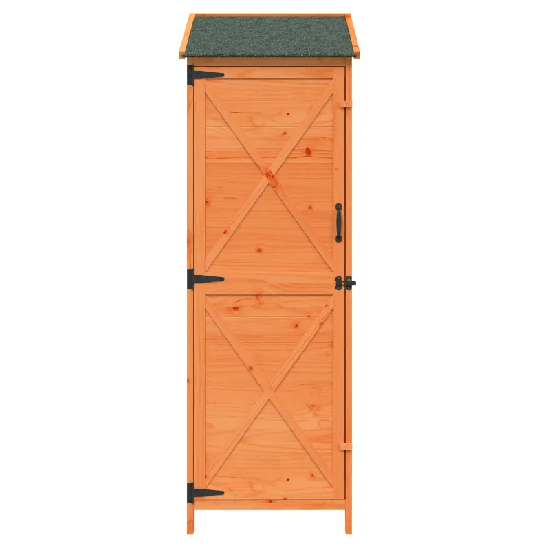 Sodo Sandėlys Ruda 59,5 x 56 x 176,5 cm Apdirbta mediena
