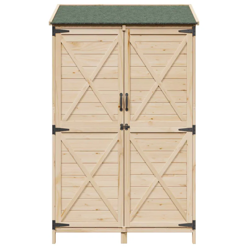 Sodo Sandėlys Natūrali 106 x 56 x 176,5 cm Apdirbta mediena