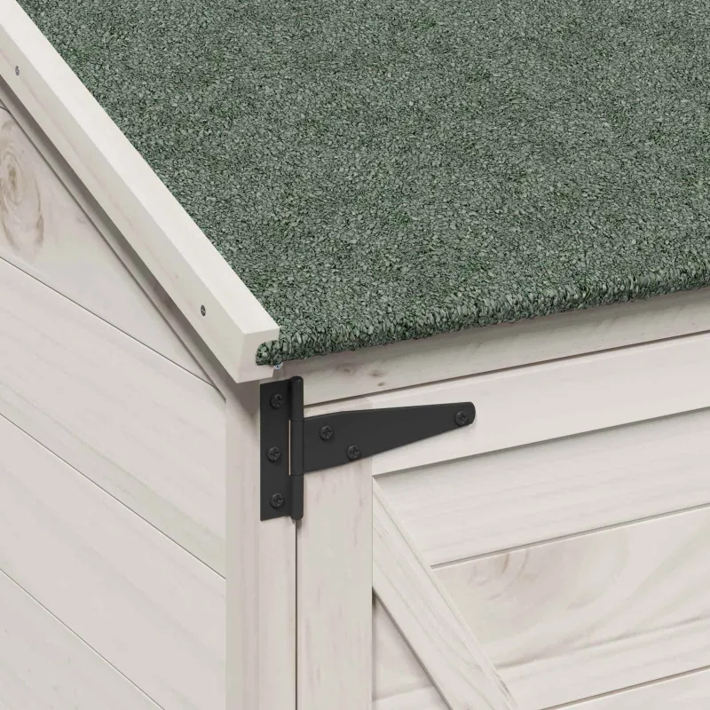 Sodo Sandėlys Balta 106 x 56 x 176,5 cm Apdirbta mediena