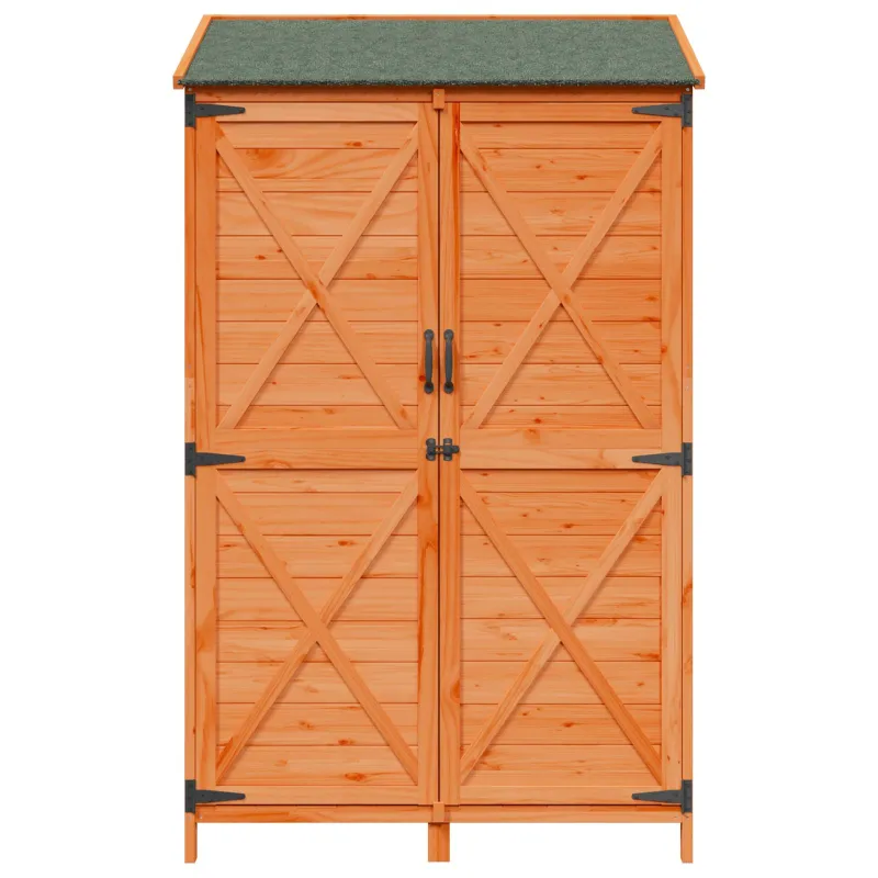 Sodo Sandėlys Ruda 106 x 56 x 176,5 cm Apdirbta mediena