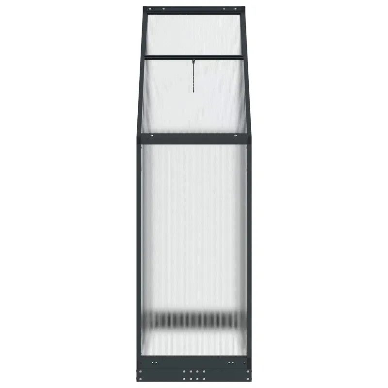 Sodo šiltnamis su durimis Antracito 183,5 x 63,5 x 207 cm